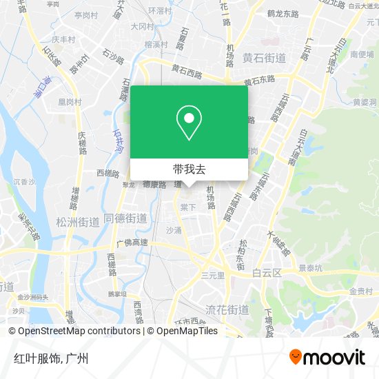 红叶服饰地图