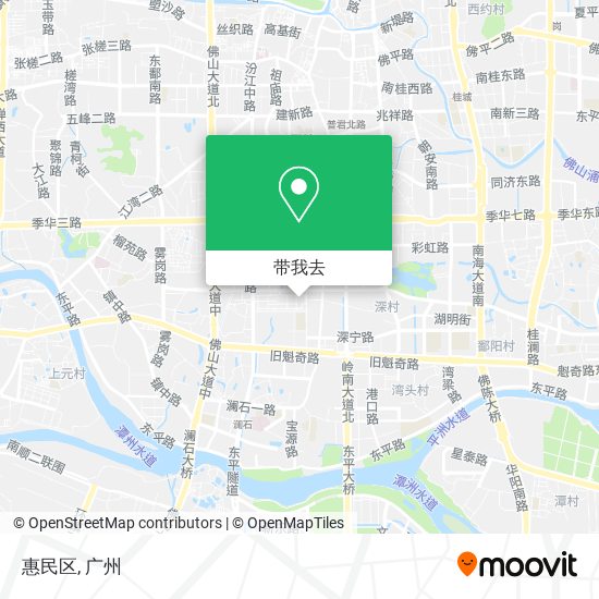 惠民区地图