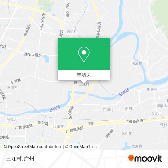 三江村地图