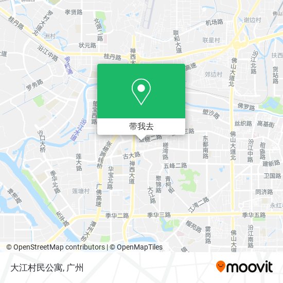 大江村民公寓地图