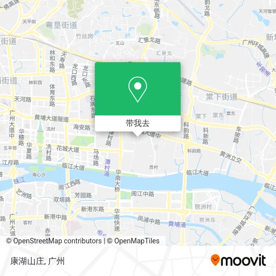 康湖山庄地图
