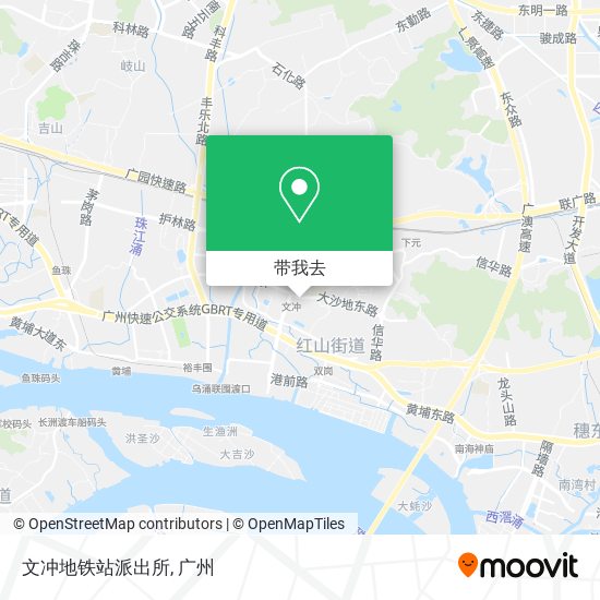 文冲地铁站派出所地图