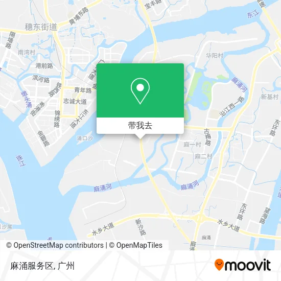 麻涌服务区地图