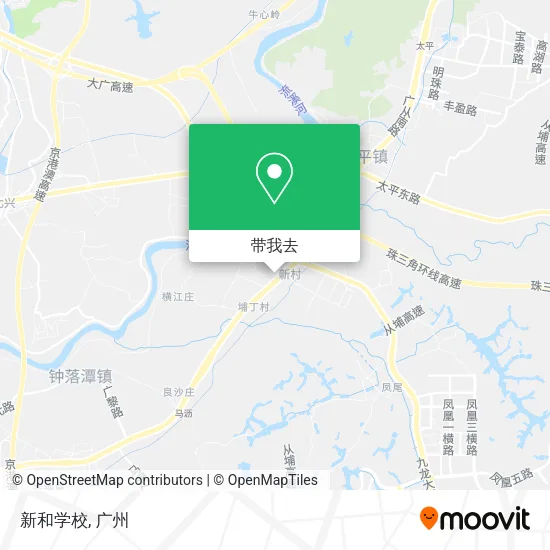 新和学校地图