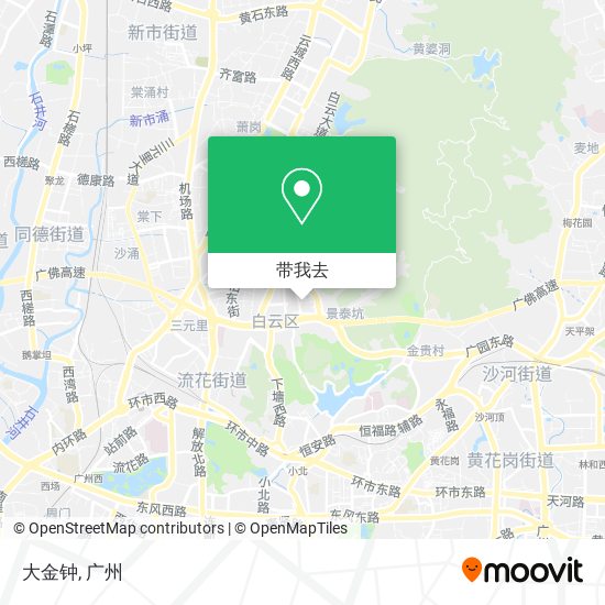 大金钟地图