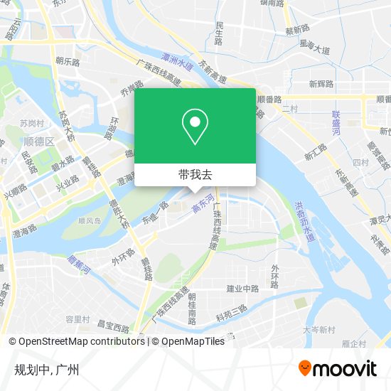 规划中地图