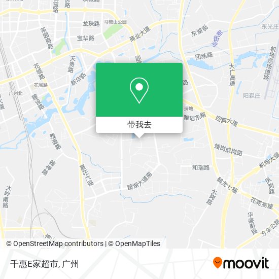 千惠E家超市地图