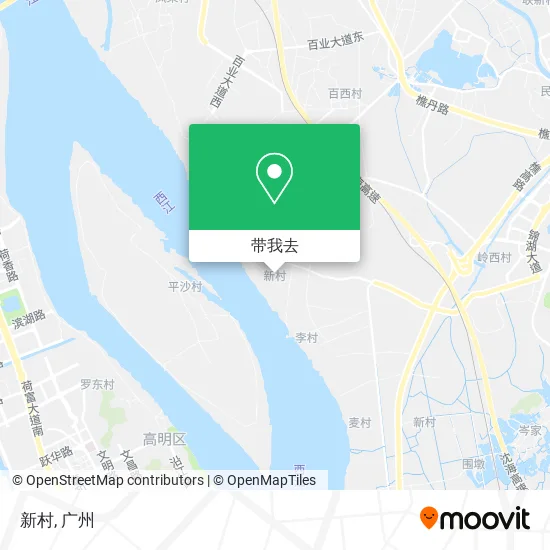 新村地图