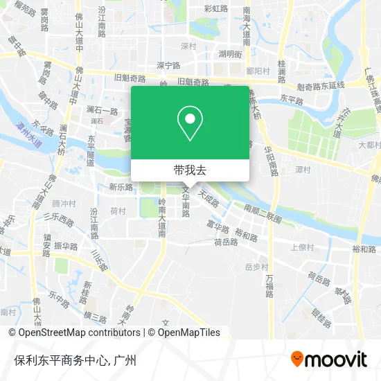 保利东平商务中心地图