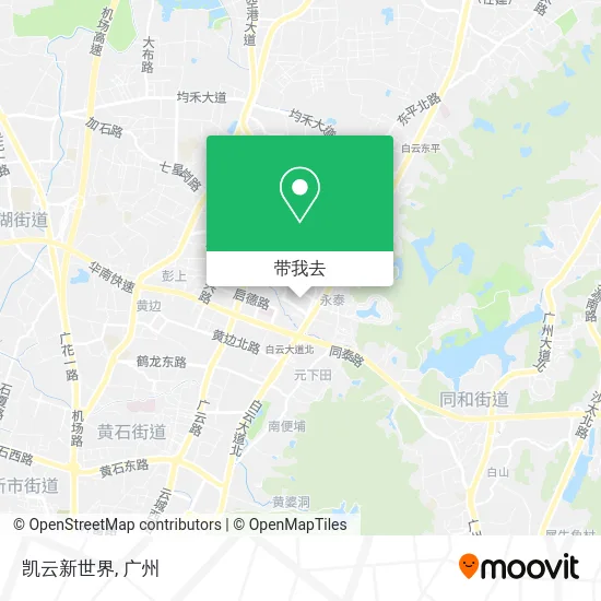 凯云新世界地图