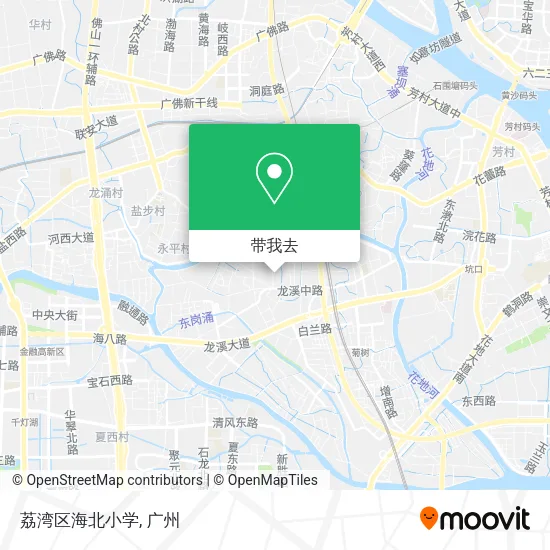 荔湾区海北小学地图