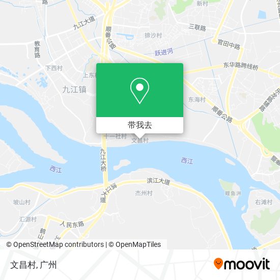 文昌村地图