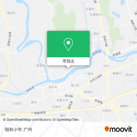 颐和小学地图