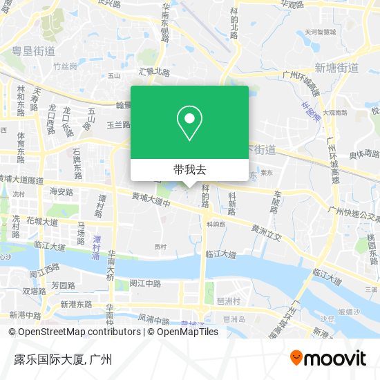 露乐国际大厦地图