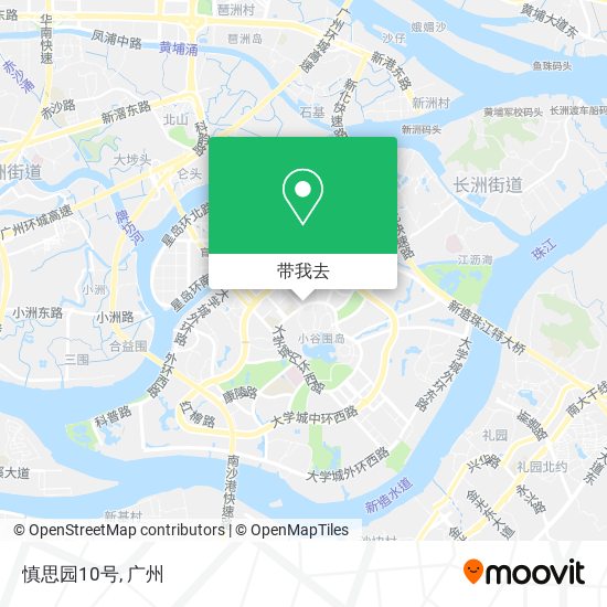 慎思园10号地图