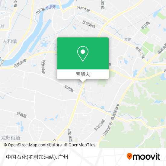 中国石化(罗村加油站)地图