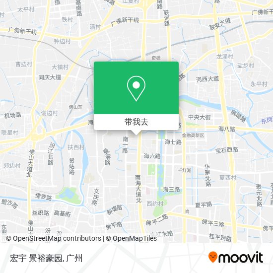 宏宇 景裕豪园地图