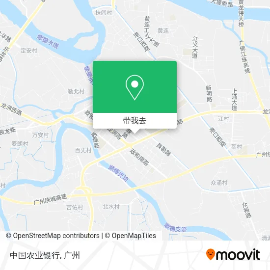 中国农业银行地图