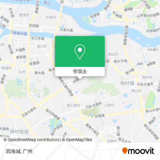 四海城地图