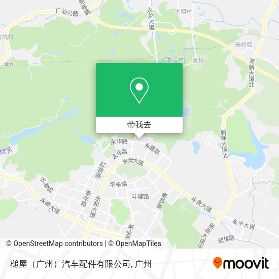 槌屋（广州）汽车配件有限公司地图