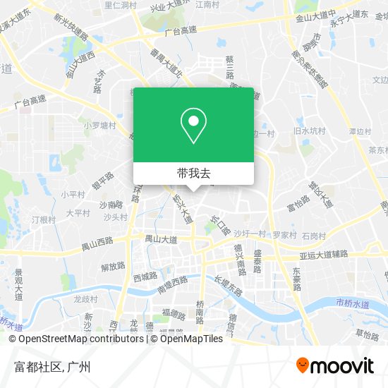 富都社区地图