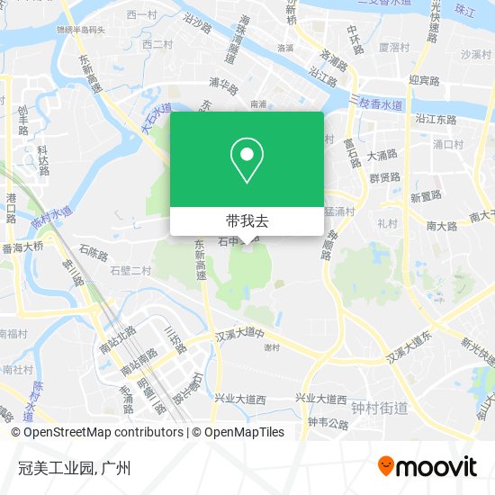 冠美工业园地图