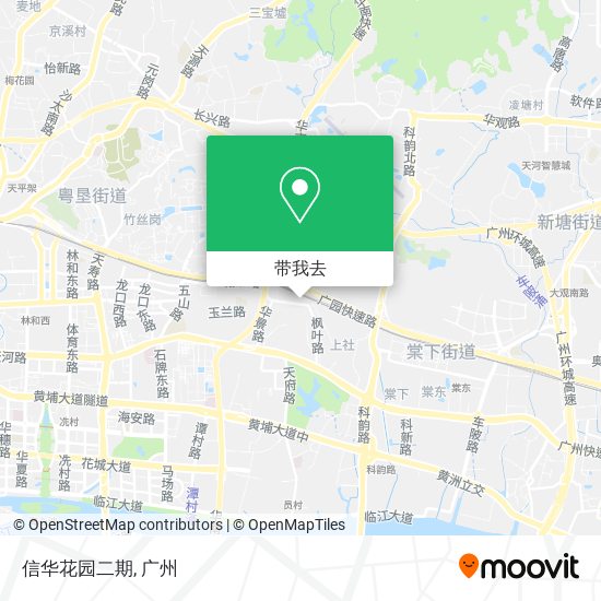信华花园二期地图