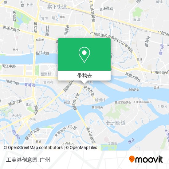 工美港创意园地图