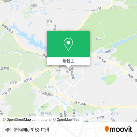 修仕倍励国际学校地图