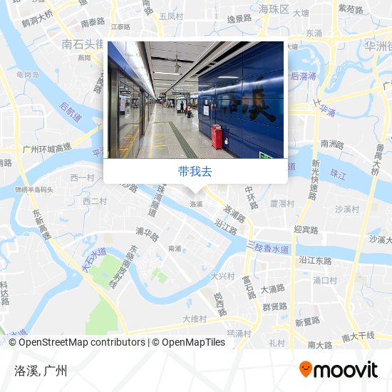 洛溪地图