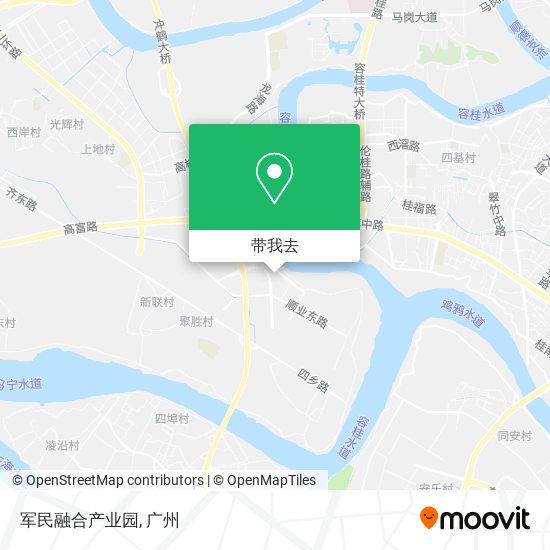 军民融合产业园地图