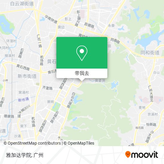 雅加达学院地图