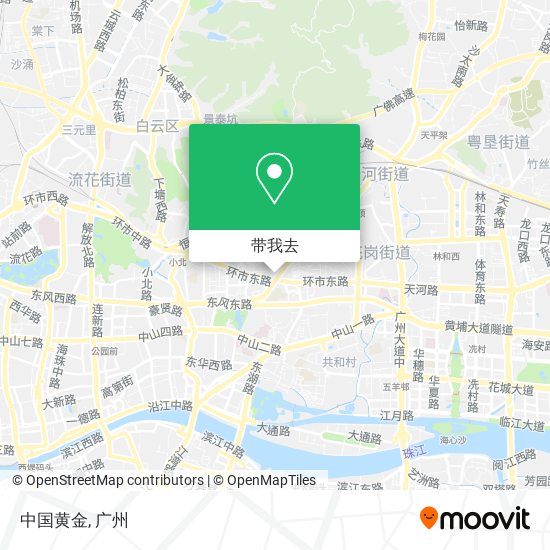 中国黄金地图