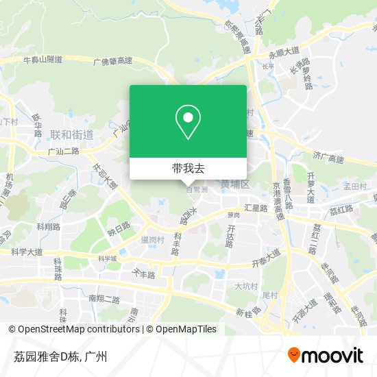 荔园雅舍D栋地图