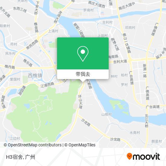 H3宿舍地图