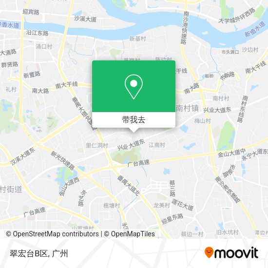 翠宏台B区地图