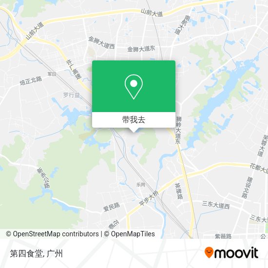 第四食堂地图