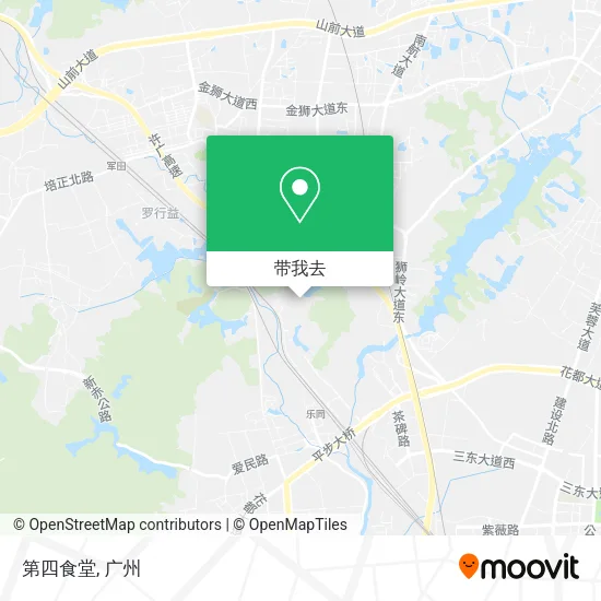 第四食堂地图