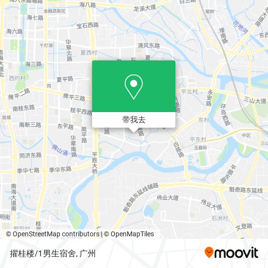 擢桂楼/1男生宿舍地图