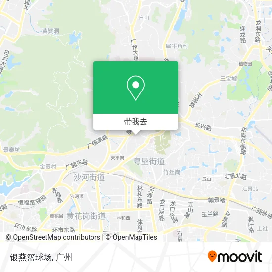 银燕篮球场地图