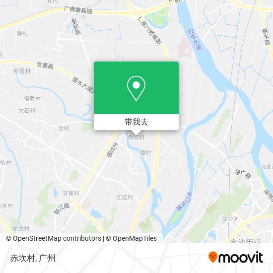 赤坎村地图