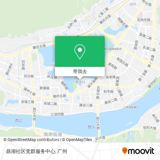 鼎湖社区党群服务中心地图