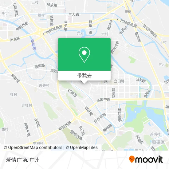 爱情广场地图