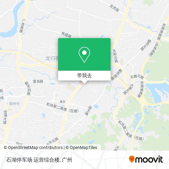 石湖停车场 运营综合楼地图