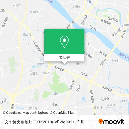 文华路夹角地块二/Td2019(Sd)Wg0021地图