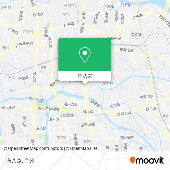海八路地图