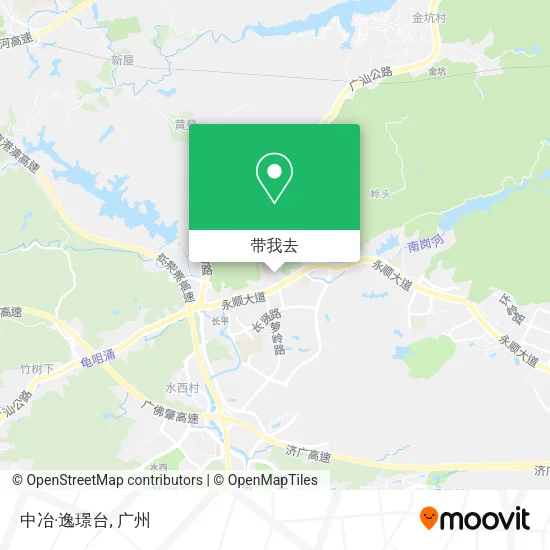 中冶·逸璟台地图