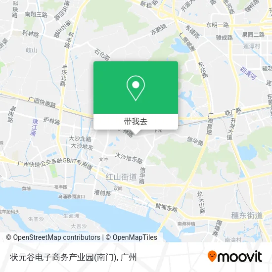 状元谷电子商务产业园(南门)地图