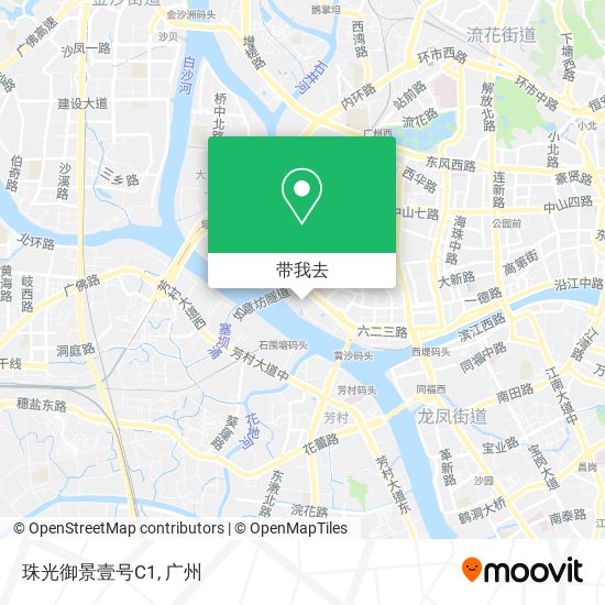 珠光御景壹号C1地图