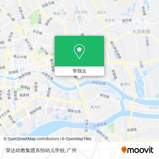 荣达幼教集团东怡幼儿学校地图